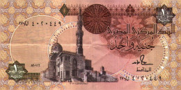 Billet  > Egypte  >	1	Pound > C 04 - Egypte