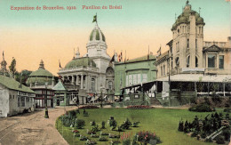 BELGIQUE - Bruxelles - Pavillon Du Brésil - Colorisé - Carte Postale Ancienne - Mostre Universali