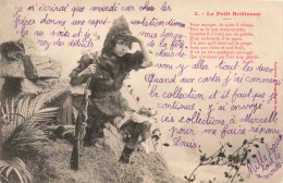 CONTE ET LEGENDE - Le Petit Robinson - Enfant Sauvage - Carte Postale Ancienne - Photographie