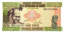Billet  > Guinée > 	500	Francs Guinéens > C 04 - Guinea