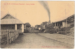 Afrique Occidentale - Guinée Française - Station Simbaïa - Carte Postale Vierge - Guinée Française