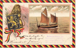 TRANSPORTS - Bateaux - Barque De Pêche En Pleine Mer - Carte Postale Ancienne - Fishing Boats
