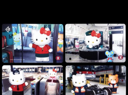 China Hong Kong Metro One-way Card/one-way Ticket/subway Card,2002 "Hello Kitty Metro Goodwill Ambassador" MTR MTR Comme - Monde