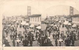 AMERIQUE - Sur La Plage - Marché - Animé - Carte Postale Ancienne - Autres & Non Classés