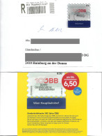 2352b: ÖBB- Briefmarke Bahnhof Rothenthurn Einmal ** Und Einmal Auf Portogerechtem Reko- Bedarfsbrief - Spittal An Der Drau