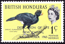 BRITISH HONDURAS 1965 QEII 1c Multicoloured Dedication Of Site New Capital 9th October 1965 SG230 MH - Honduras Britannico (...-1970)