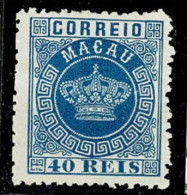 Macau, 1884, # 5 Dent. 12 1/2, MH - Nuovi