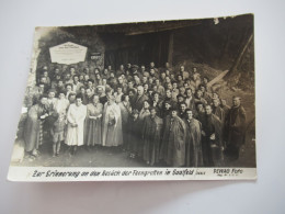 Gruppe Um 1935 ?! Zur Erinnerung An Den Besuch Der Feengrotte In Saalfeld Saale Dewag Foto - Anonymous Persons