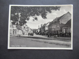 AK 1953 DDR Rosslau / Roßlau An Der Elbe Hauptstraße Verlag Heldge Köthen Anh. - Rosslau