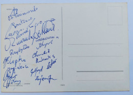 Poland - Football Club ??? Signature Footballers , Soccer Signed , 1978 Autograph - Autographes