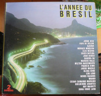 2 LPs L'ANNEE DU BRESIL - Vogue 445001 - France - 1986 - Musiche Del Mondo