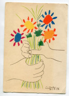 ILLUSTRATEUR  PICASSO 1958  Bouquet De Fleurs       D10 2023 - Picasso