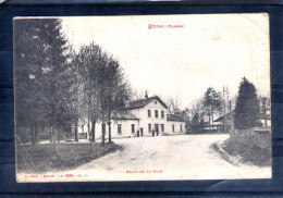 88. étival. Place De La Gare. Coins Abimés - Etival Clairefontaine