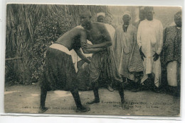 49 LUTTE Lutteurs Combat Village Noir Exposition ANGERS 1906    D10 2023 - Ringen