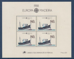 Madère - Europa - YT Bloc N° 9 ** - Neuf Sans Charnière - 1988 - 1988