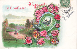 ARTS - Peintures Et Tableaux - J'apporte Le Bonheur - Carte Postale Ancienne - Paintings