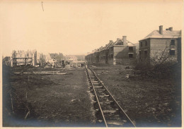 Photographie - Belgique  - Liège - Rails De Train - Dim 12/17 Cm - Trains