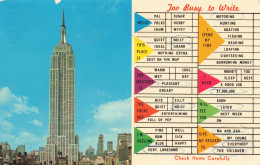 ETATS UNIS - New York City - Empire State Building - Colorisé - Carte Postale - Empire State Building