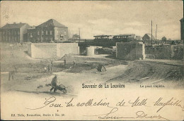 BELGIUM - SOUVENIR DE  LA LOUVIERE - LE PONT CAPITTE - ED. NELS - MAILED 1900 (16622) - La Louvière