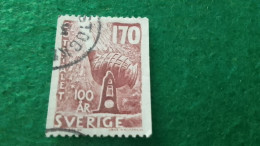 İSVEÇ-1950-60          1.70KRÖRE      USED - Oblitérés