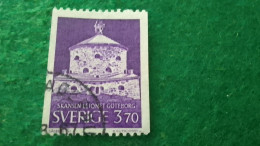 İSVEÇ-1950-60         3.70KR     USED - Oblitérés