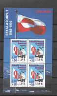 1995 MNH  Greenland, Block 9 Postfris** - Blocks & Kleinbögen