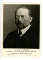 Emil Adolf Von Behring - Germany Physiologist Who Received The 1901 Nobel Prize In Physiology Or Medicine   (2 Scans) - Prix Nobel