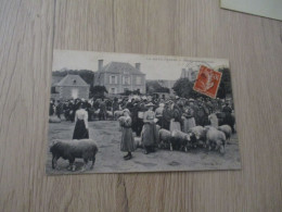 CPA 50 Manche La Haye Pesnel Marché Aux Moutons - Autres & Non Classés