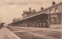 FEIGNIES - Gare Intérieur - Feignies