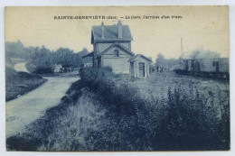 Sainte Geneviève, La Gare, L'arrivée D'un Train - Sainte-Geneviève