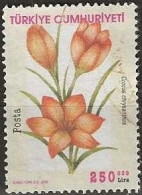 TURKEY 2000 Crocuses - 250000l - Crocus Chrysanthus FU - Used Stamps