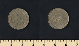 Equatorial Guinea 5 Francs 1985 - Equatorial Guinea