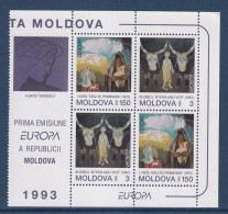 Moldavie - Europa - YT N° 83 Et 84 ** - Neuf Sans Charnière - 1993 - 1991