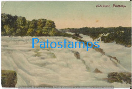 215560 PARAGUAY SALTO GUAIRE VISTA PARCIAL POSTAL POSTCARD - Paraguay