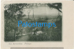 215567 PARAGUAY SAN BERNARDINO VIEW PARTIAL POSTAL POSTCARD - Paraguay