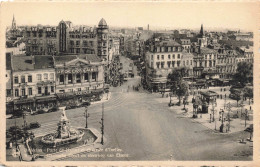 BELGIQUE - Bruxelles - Porte De Namur Et Chaussé D'Ixelles - Carte Postale Ancienne - Marktpleinen, Pleinen