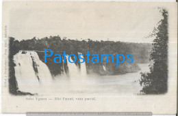 215568 PARAGUAY SALTO YGUAZU ALTO PARANÁ VIEW PARTIAL POSTAL POSTCARD - Paraguay