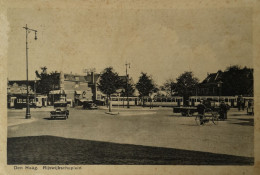 Den Haag // Rijswijkscheplein (Trams) 1936 Schaafplek Rand En Vlekkig - Den Haag ('s-Gravenhage)