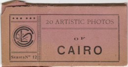 LE CAIRE 20 ARTISTIC PHOTOS OF CAIRO SERIES N°12 L SCORTZIS & Co Rue FOUAD 1er N°19 - Kairo