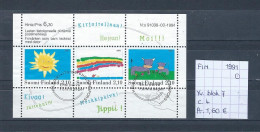 (TJ) Finland 1991 - YT Blok 7 (gest./obl./used) - Blocchi E Foglietti