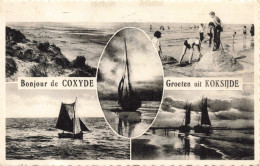 BELGIQUE - Coxyde - Bonjour De Coxyde - Multi-vues - Carte Postale Ancienne - Koksijde