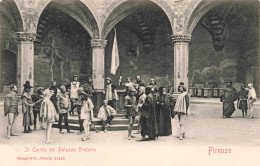 ITALIE - Firenze - Cortille Del Palazzo Pretorio - Carte Postale  Ancienne - Firenze