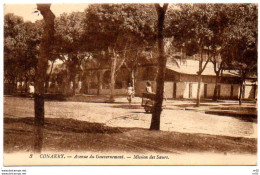 GUINEE FRANCAISE ( Afrique )  - CONAKRY - Avenue Du Gouvernement - Mission Des Soeurs - Guinée Française