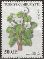 TURKEY 2003 Flowering Trees - 500000l. - Quince Flowers MNG - Usati