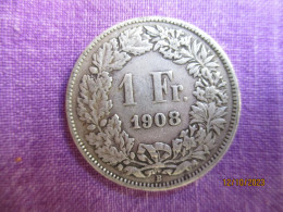 Suisse 1 Franc 1904 - Autres & Non Classés