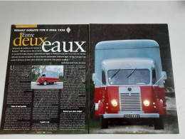 Renault Goélette Type R2066 De 1958 - Coupure De Presse - Trucks