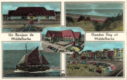 BELGIQUE - Middelkerke - Bonjour De Middelkerke - Multi-vues - Colorisé - Carte Postale Ancienne - Middelkerke