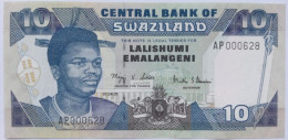 2001 Swaziland  10 Emalangeni ( UNC ) - Swaziland