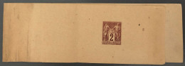 France Entier Type Sage 2c. - Bandes Pour Journaux - (B1956) - Bandas Para Periodicos