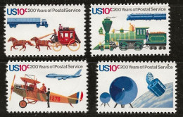 Etats-Unis 1975 N° Y&T :  1062 à 1065* - Unused Stamps